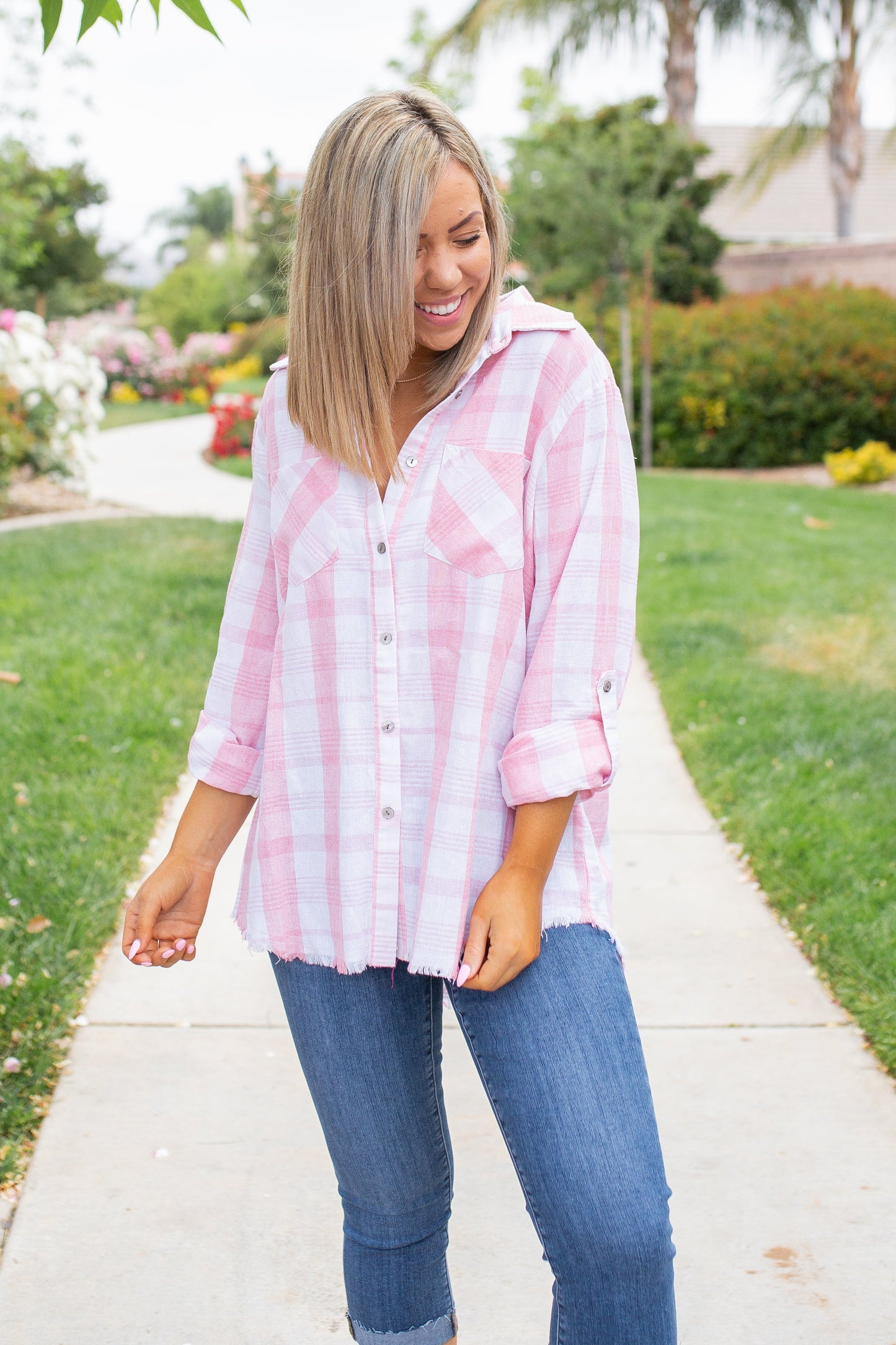 Country Fair Plaid Button Down