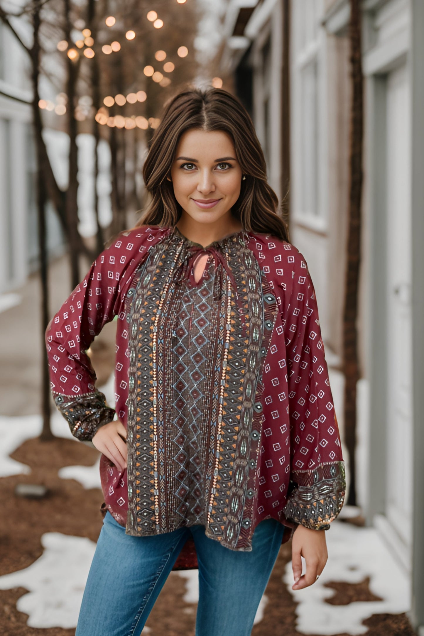 Free Bird Boho Top